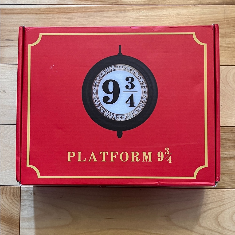 Red Platform 9 3/4 Harry Potter night light